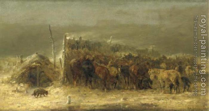 Adolf Schreyer : the shelter Adolf Schreyer : the shelter